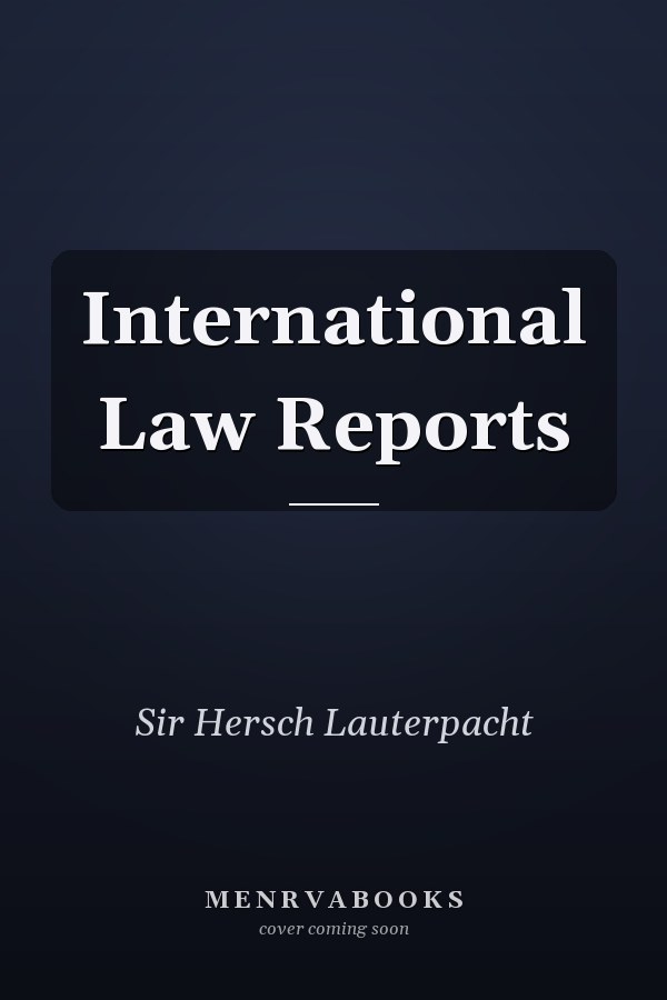International Law Reports