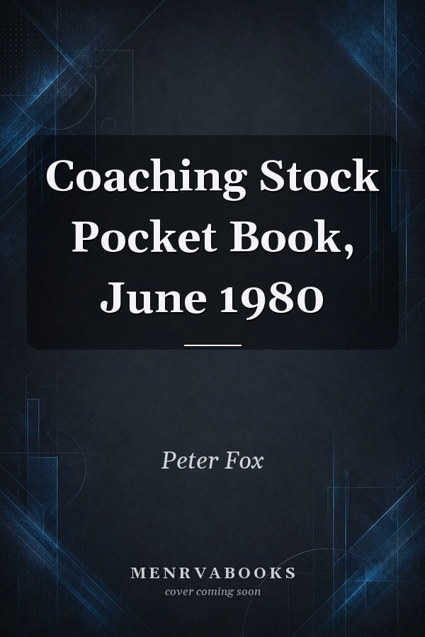 Coaching Stock Pocket Book, June 1980