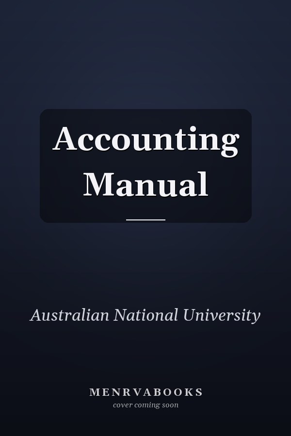 Accounting Manual