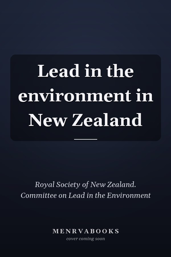 Lead in the environment in New Zealand