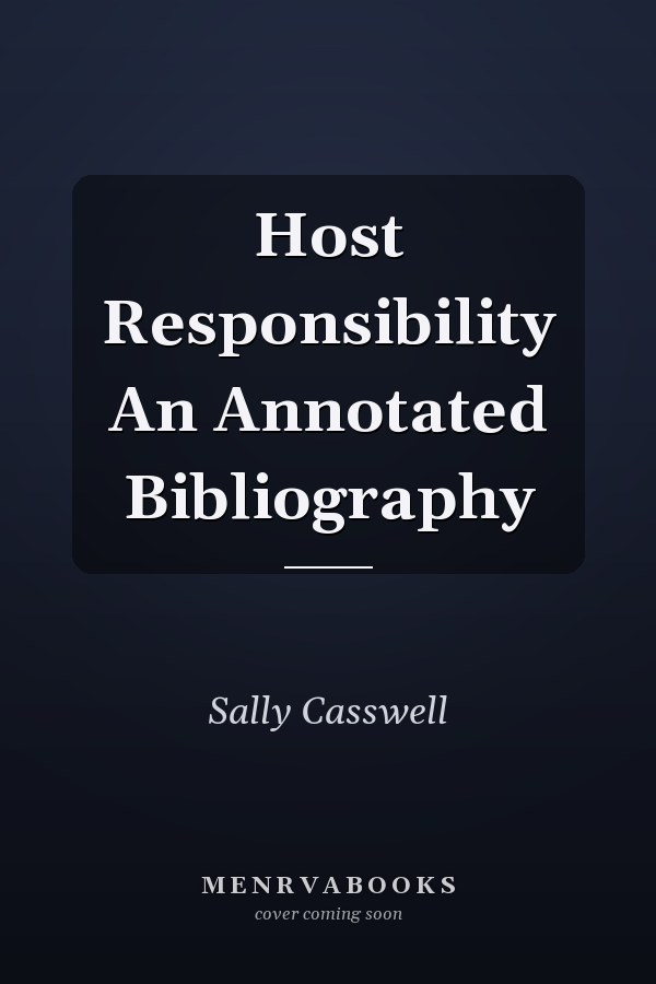 Host Responsibility An Annotated Bibliography
