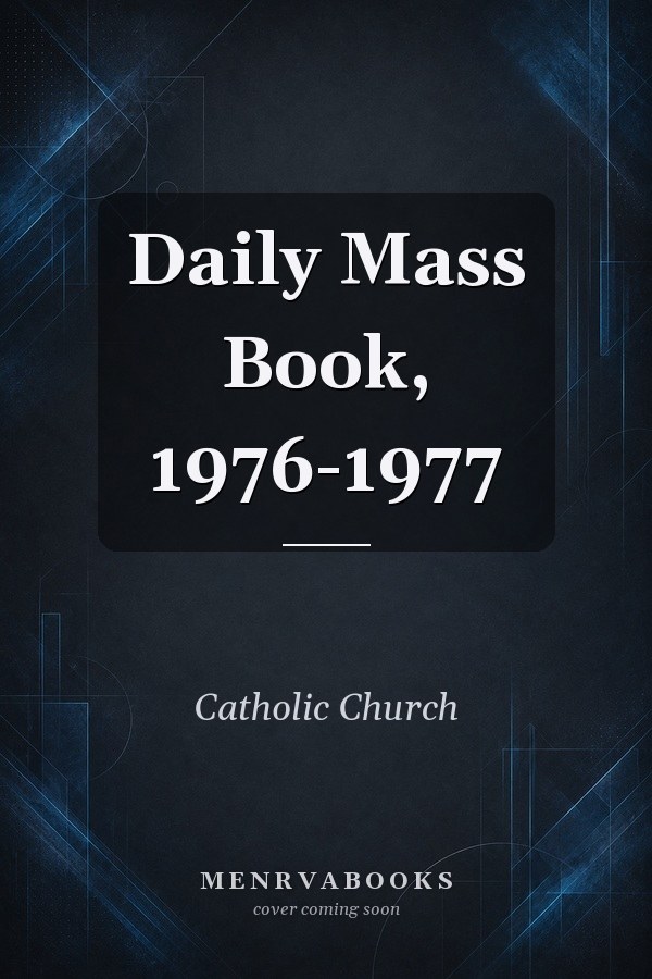 Daily Mass Book, 1976-1977