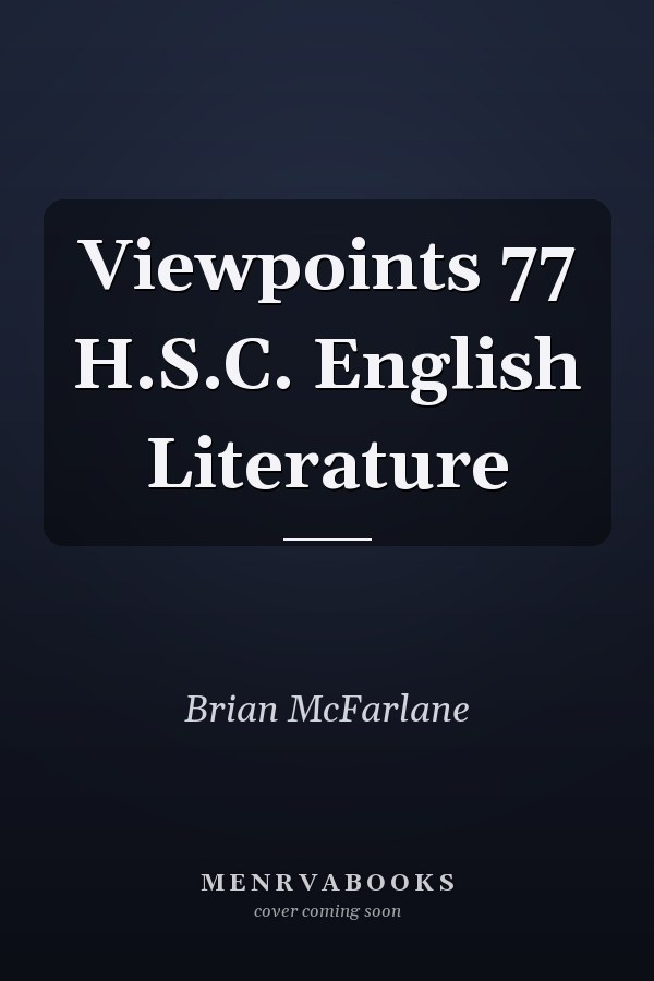 Viewpoints 77 H.S.C. English Literature
