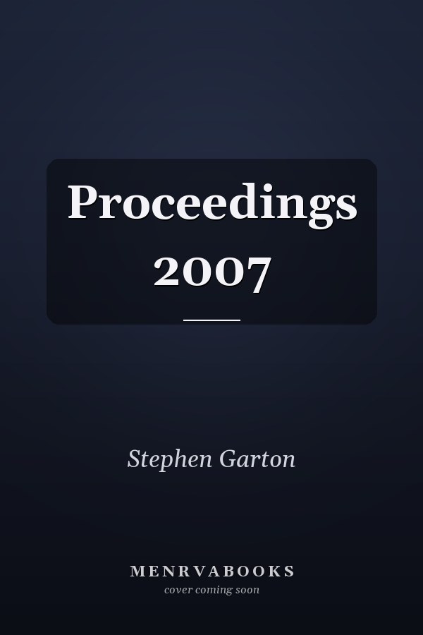Proceedings 2007