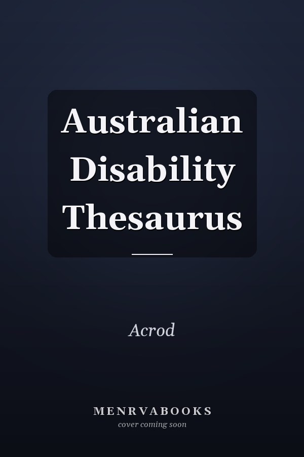 Australian Disability Thesaurus