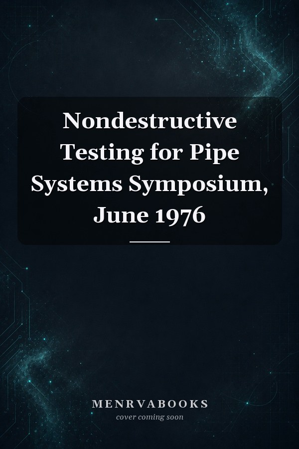 Nondestructive Testing for Pipe Systems Symposium, June 1976