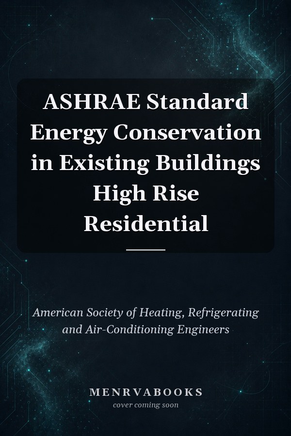 ASHRAE Standard Energy Conservation in Existing Buildings High Rise Residential