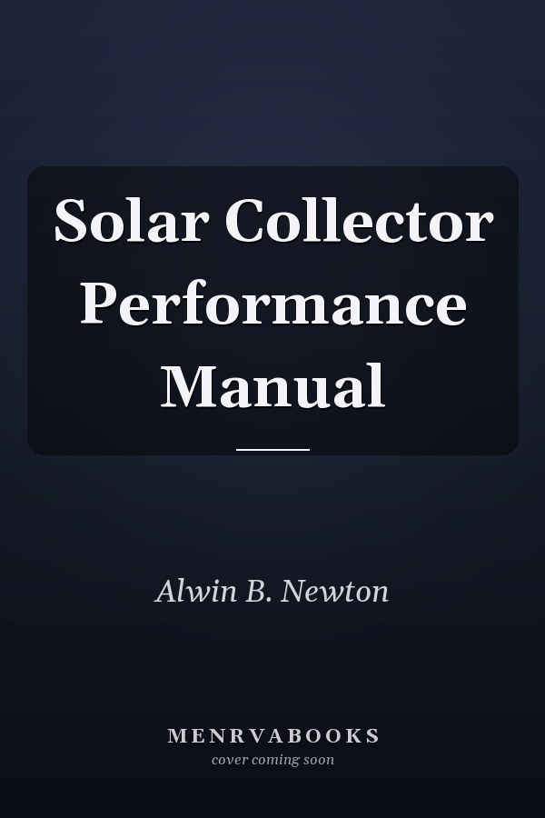 Solar Collector Performance Manual