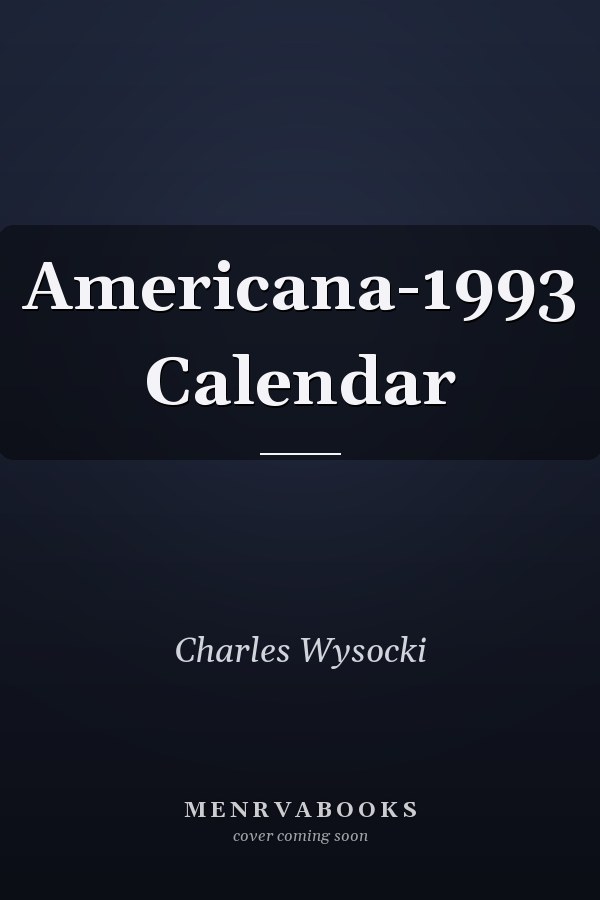 Americana-1993 Calendar