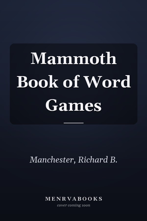 Mammoth Book of Word Games