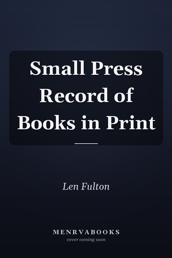 Small Press Record of Books in Print
