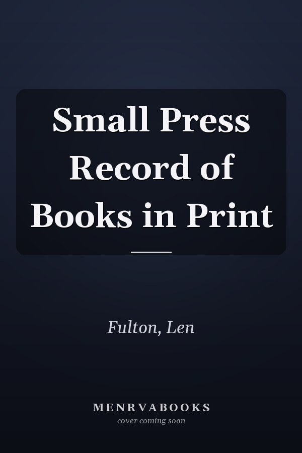 Small Press Record of Books in Print