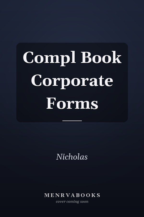 Compl Book Corporate Forms