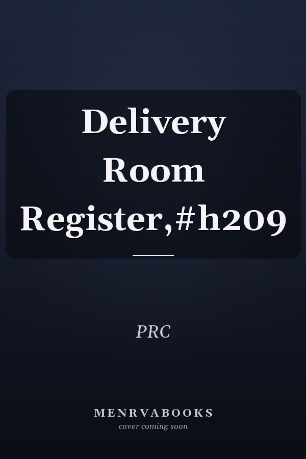 Delivery Room Register,#h209