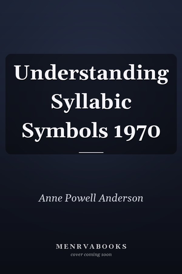 Understanding Syllabic Symbols