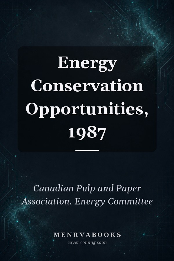 Energy Conservation Opportunities, 1987