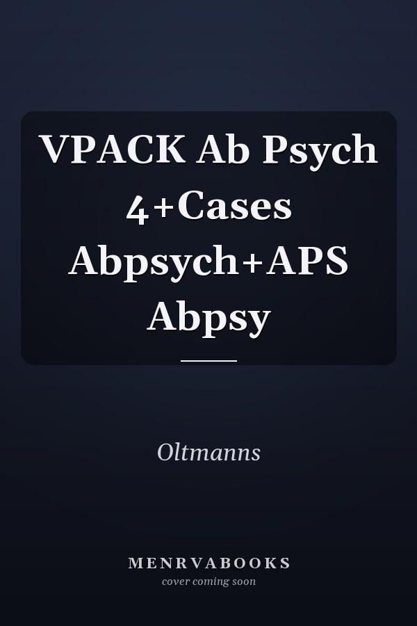 VPACK Ab Psych 4+Cases Abpsych+APS Abpsy