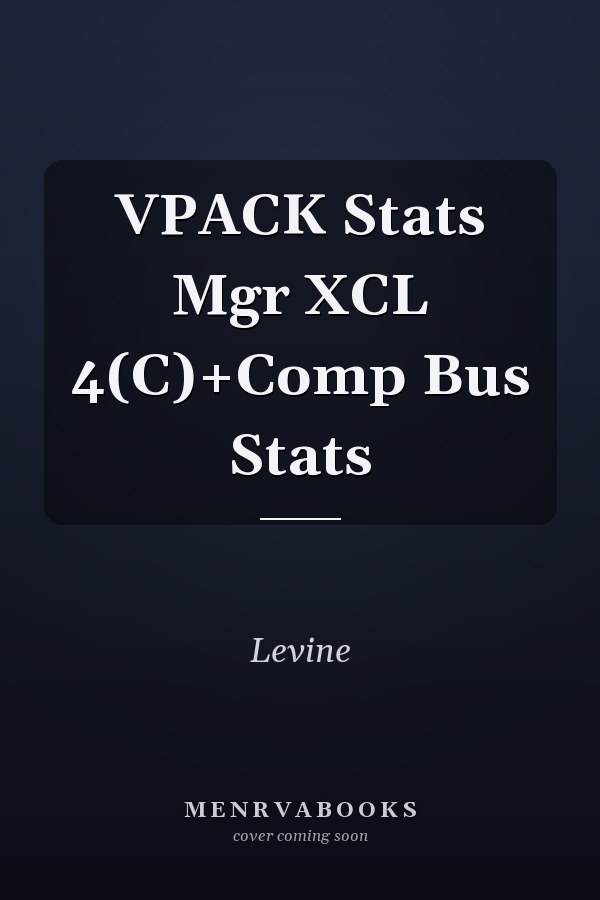 VPACK Stats Mgr XCL 4(C)+Comp Bus Stats
