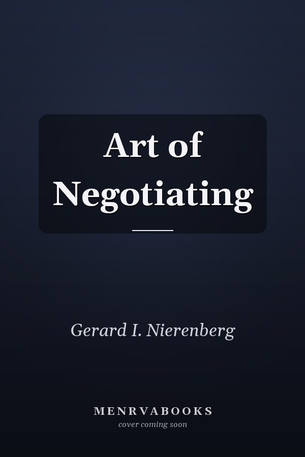 Art of Negotiating