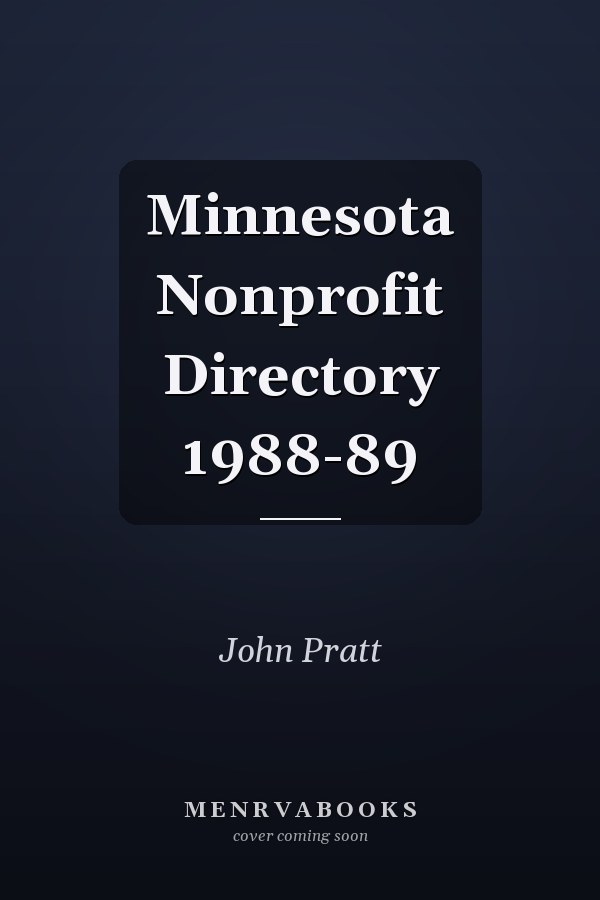 Minnesota Nonprofit Directory 1988-89