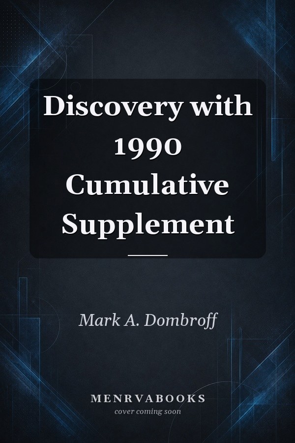 Discovery with 1990 Cumulative Supplement
