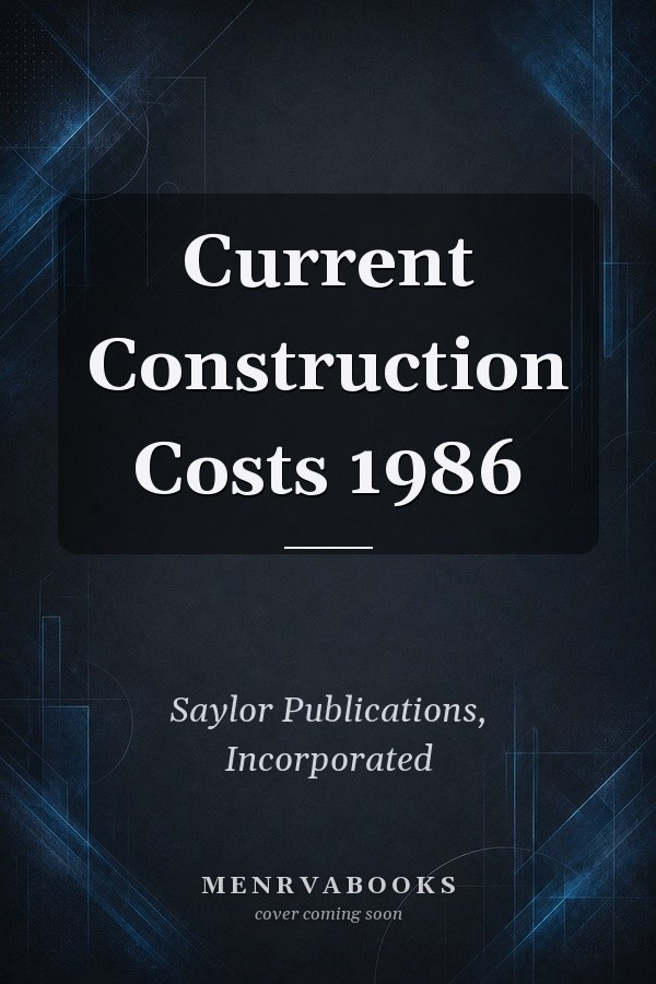 Current Construction Costs 1986