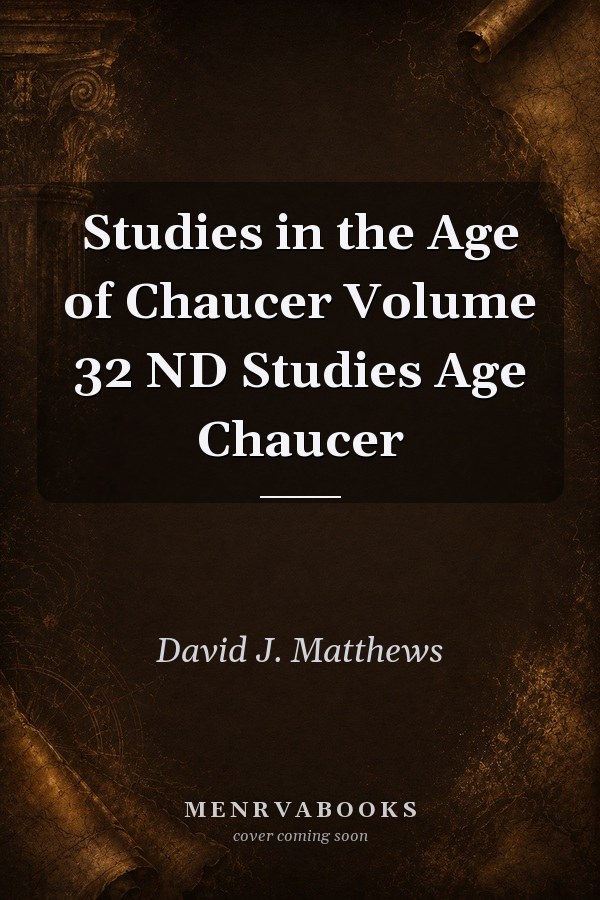 Studies in the Age of Chaucer Volume 32
            
                ND Studies Age Chaucer