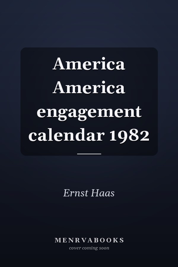 America America engagement calendar 1982