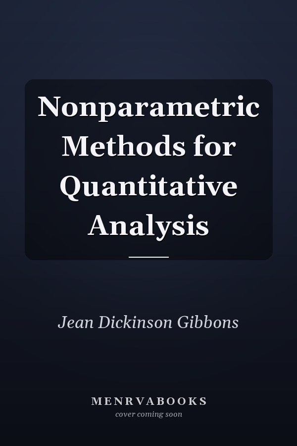 Nonparametric Methods for Quantitative Analysis