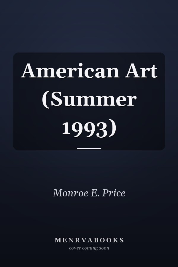 American Art (Summer 1993)