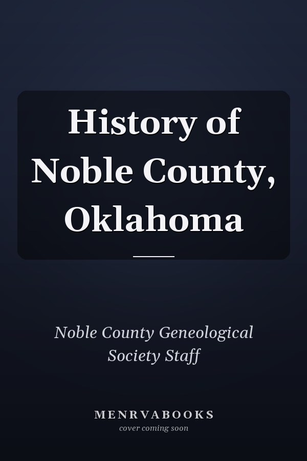 History of Noble County, Oklahoma