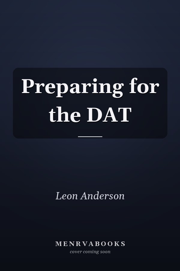 Preparing for the DAT
