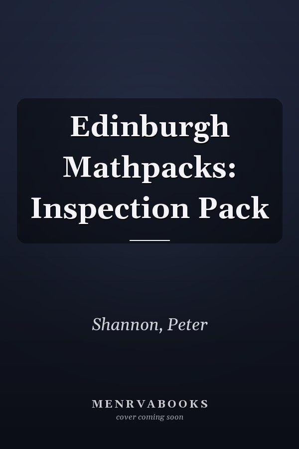 Edinburgh Mathpacks: Inspection Pack