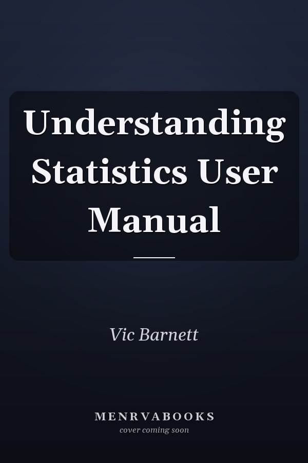 Understanding Statistics User Manual