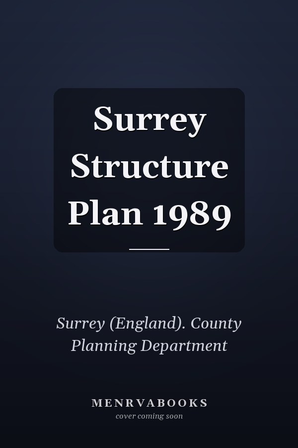 Surrey Structure Plan 1989