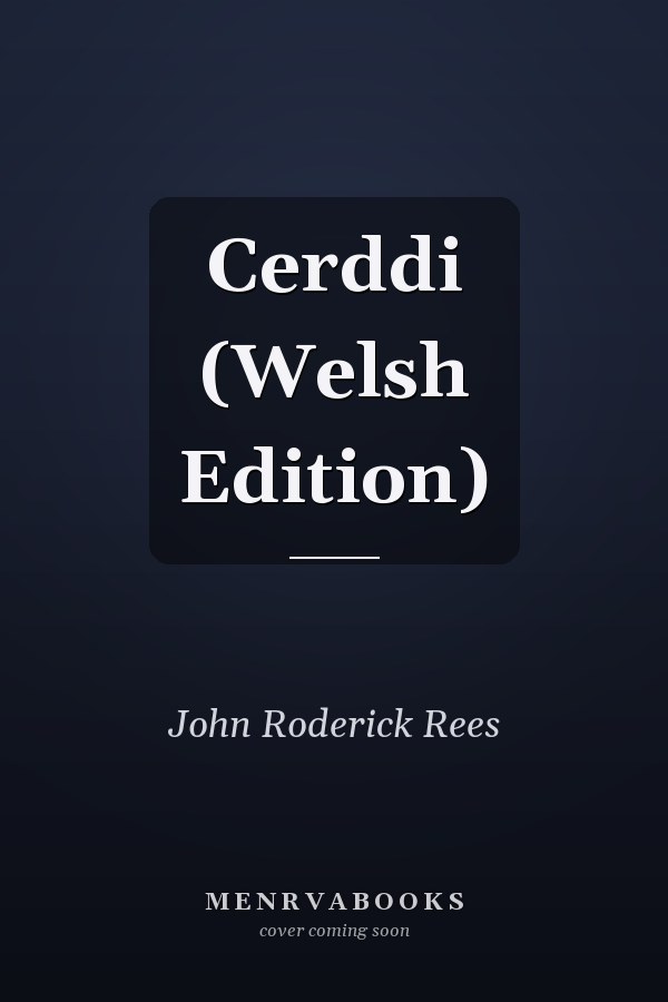 Cerddi (Welsh Edition)