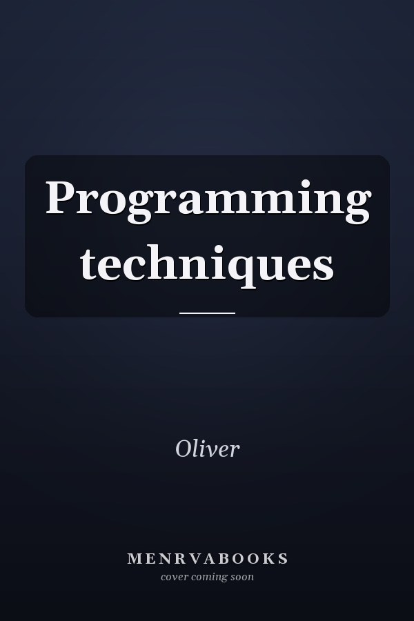 Programming techniques