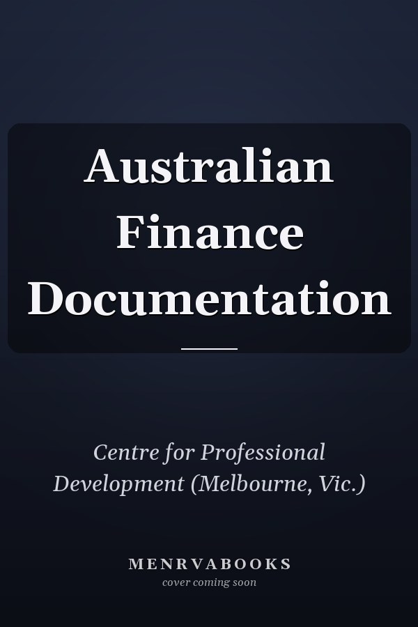 Australian Finance Documentation