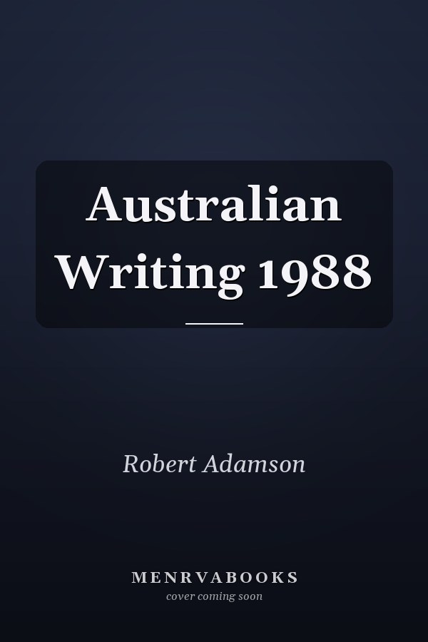 Australian Writing 1988