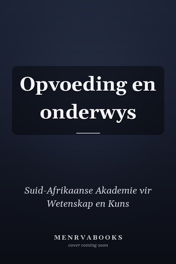 Opvoeding en onderwys