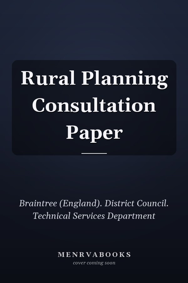 Rural Planning Consultation Paper