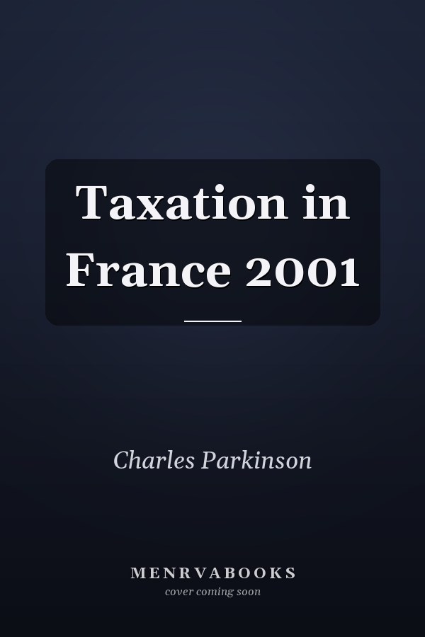 Taxation in France 2001