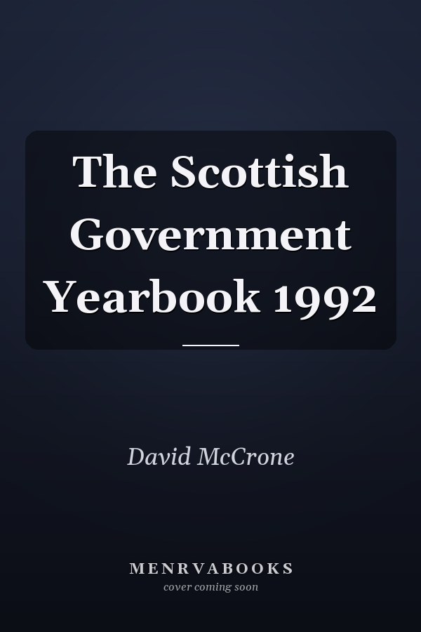 The Scottish Government Yearbook 1992