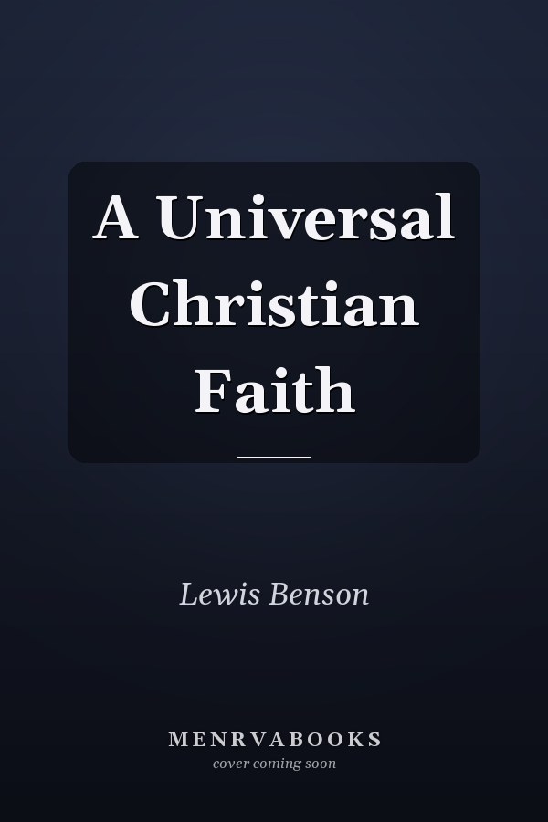 A Universal Christian Faith