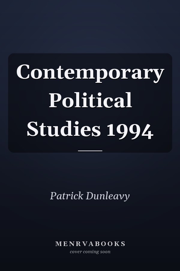 Contemporary Political Studies 1994