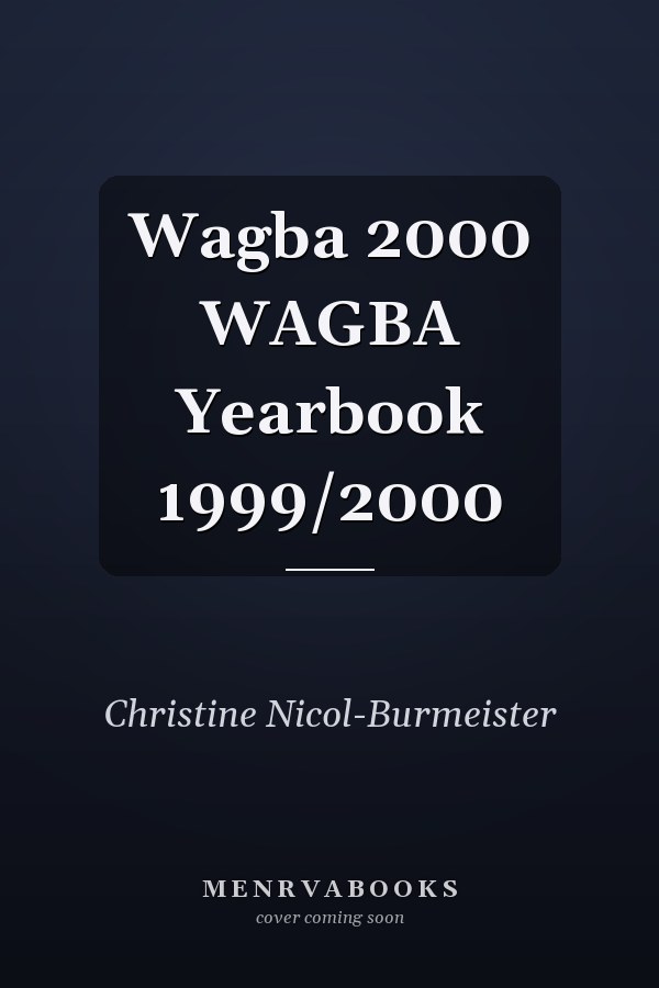 Wagba 2000 WAGBA Yearbook 1999/2000
