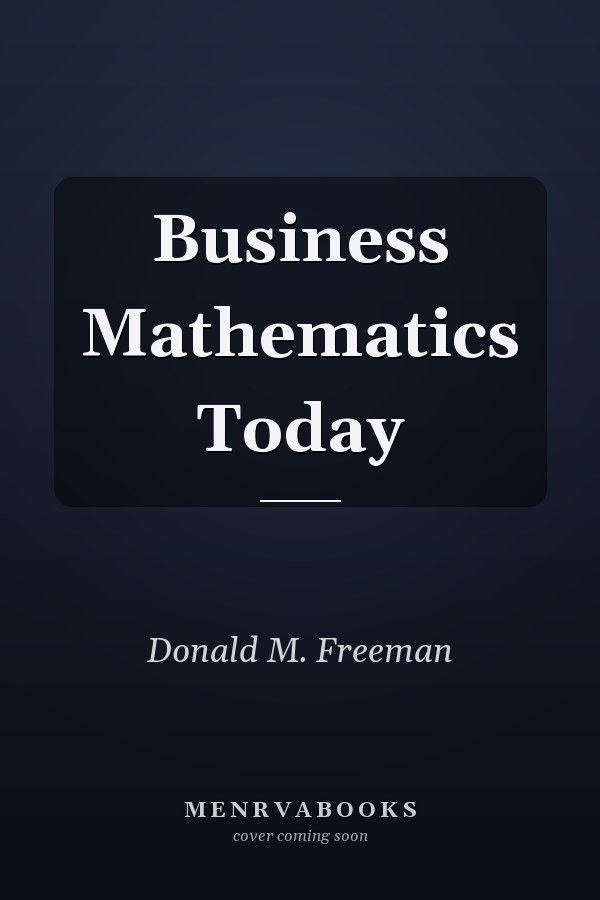 Business Mathematics Today