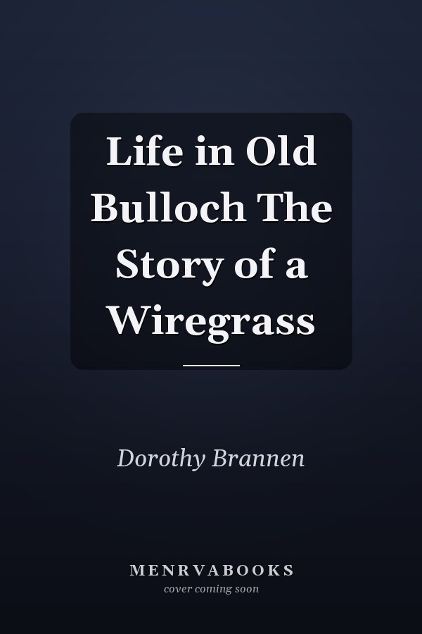 Life in Old Bulloch The Story of a Wiregrass