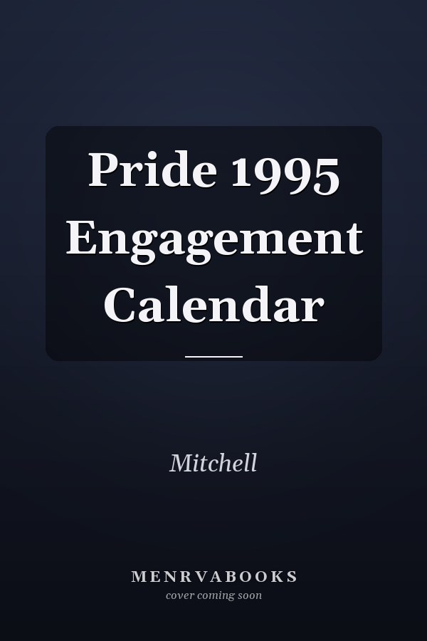 Pride 1995 Engagement Calendar