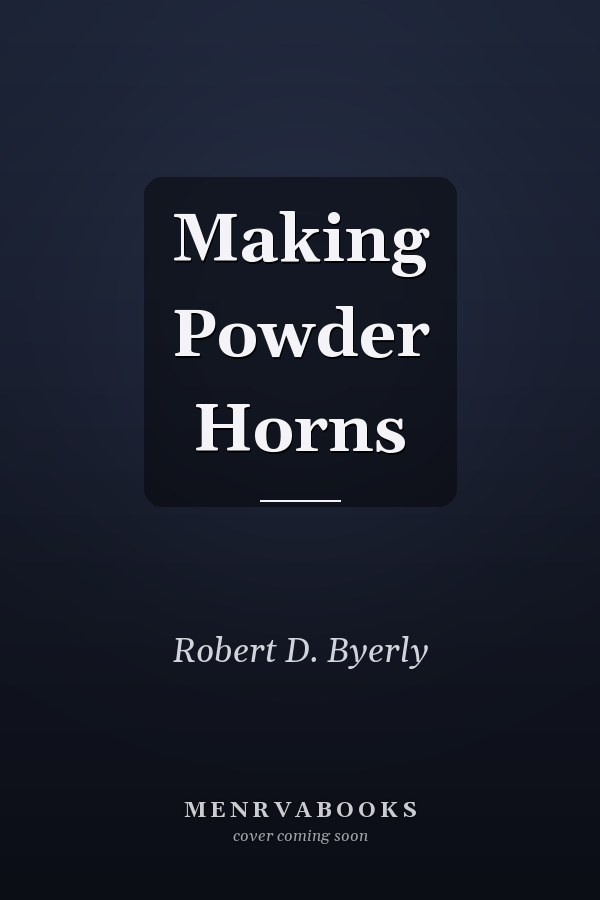 Making Powder Horns